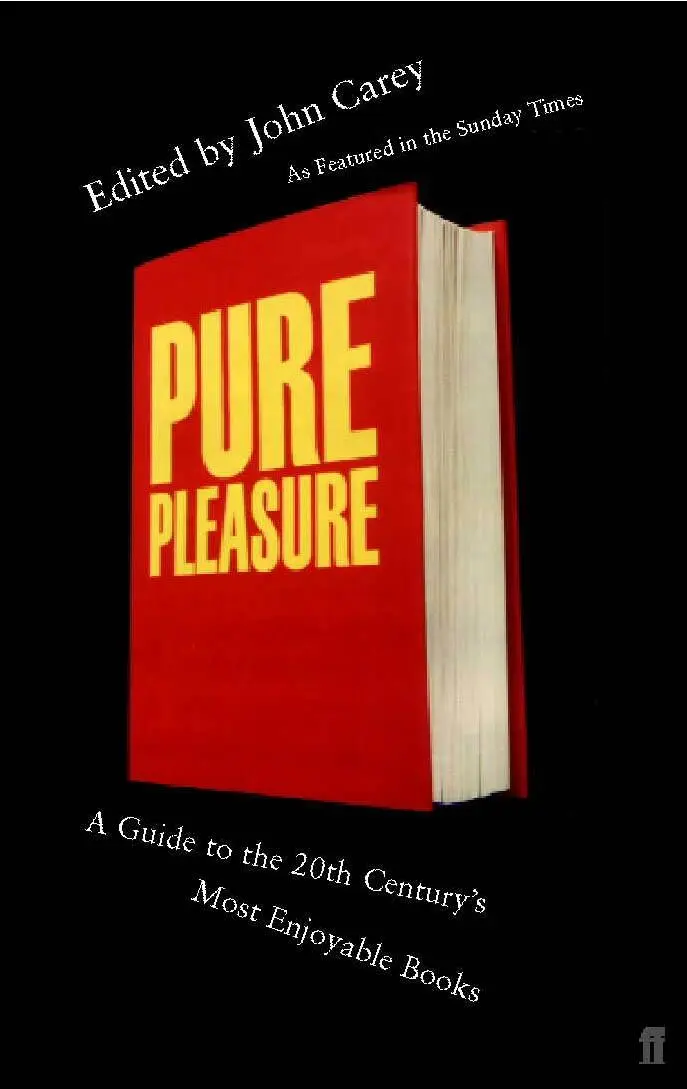 Cover: 9780571204489 | Pure Pleasure | Professor John Carey | Taschenbuch | 2000