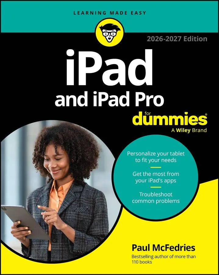 Cover: 9781394374489 | iPad and iPad Pro For Dummies | Paul McFedries | Taschenbuch | 2026