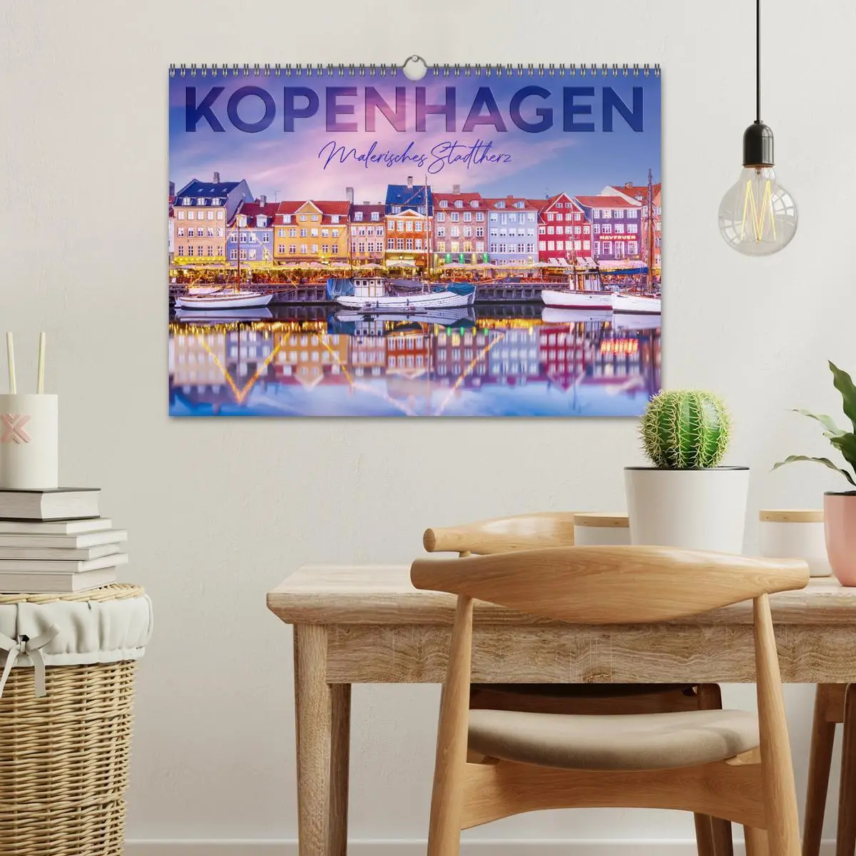 Bild: 9783457534489 | KOPENHAGEN Malerisches Stadtherz (Wandkalender 2026 DIN A3 quer),...