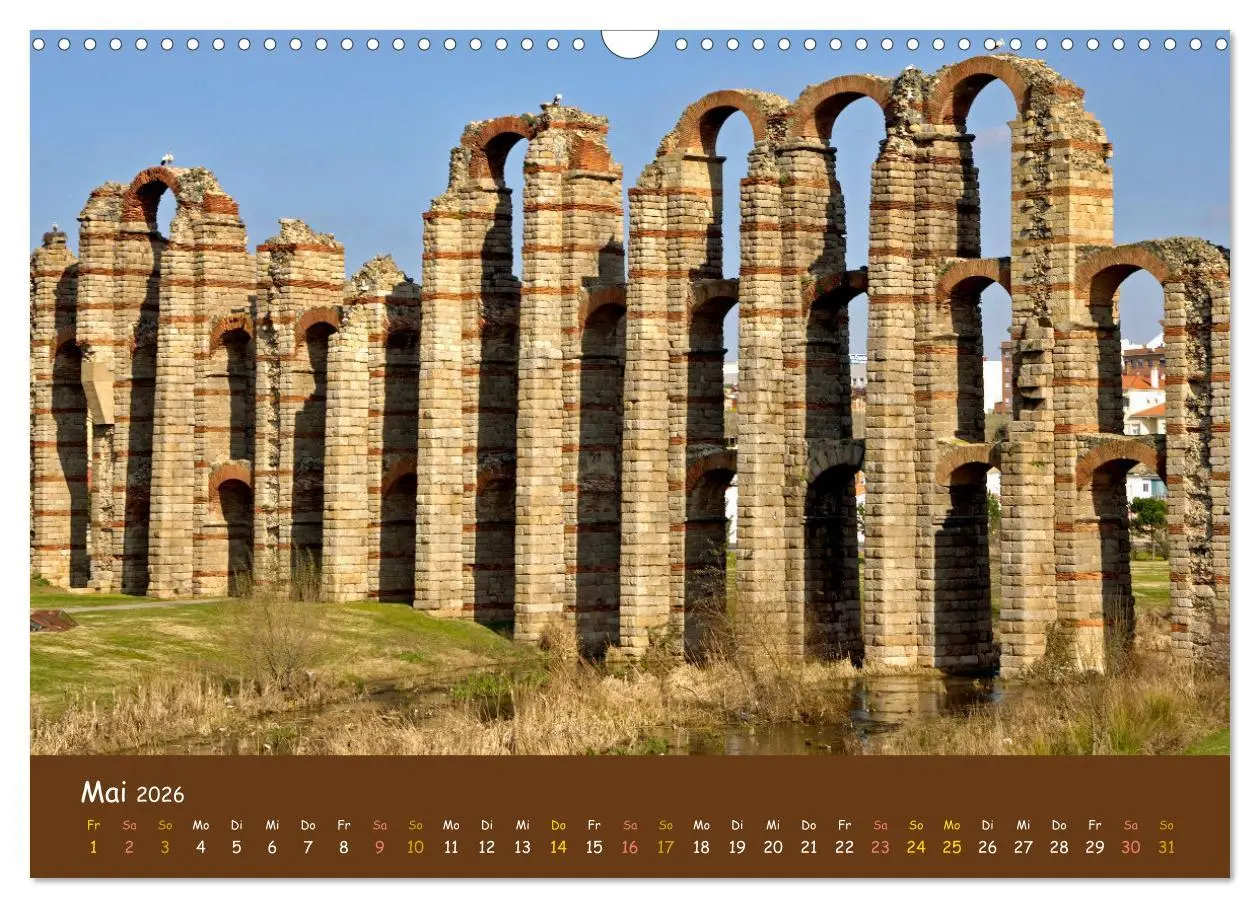 Bild: 9783457604489 | Extremadura Spanien (Wandkalender 2026 DIN A3 quer), CALVENDO...
