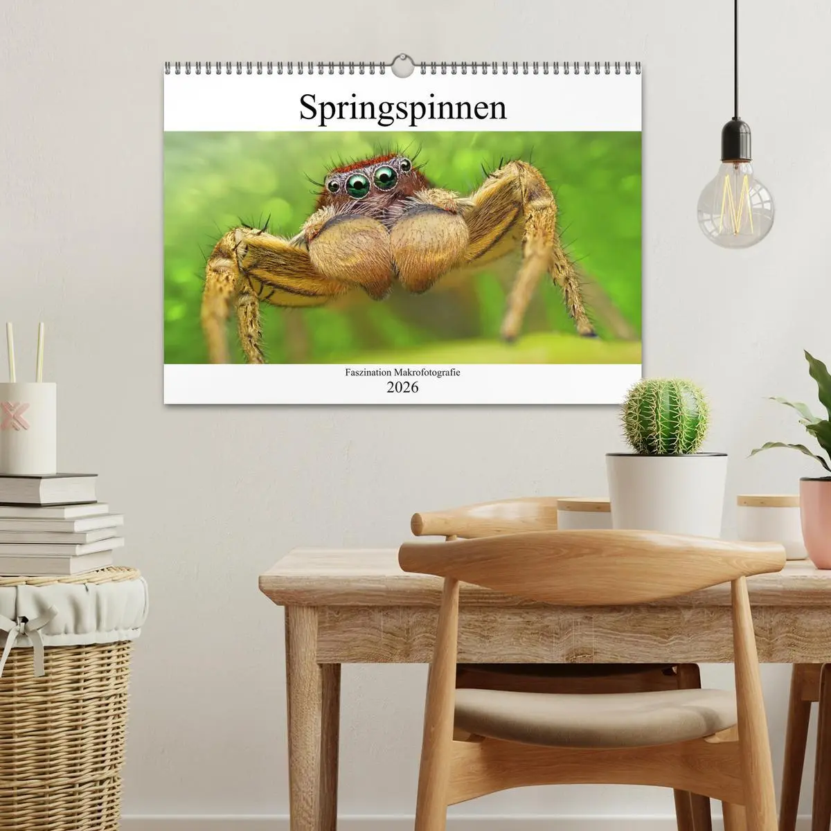 Bild: 9783457844489 | Faszination Makrofotografie: Springspinnen (Wandkalender 2026 DIN...