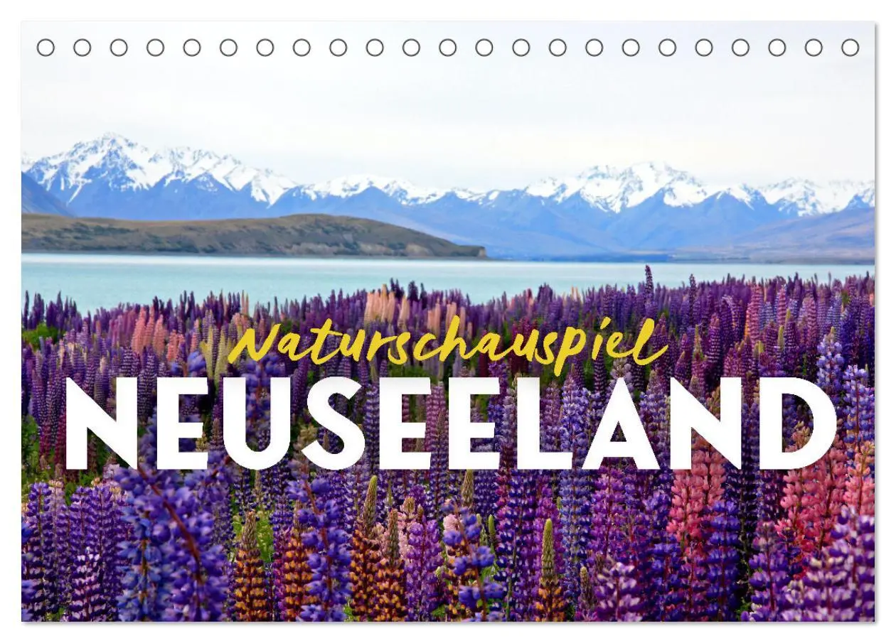Cover: 9783457914489 | Naturschauspiel Neuseeland (Tischkalender 2026 DIN A5 quer),...