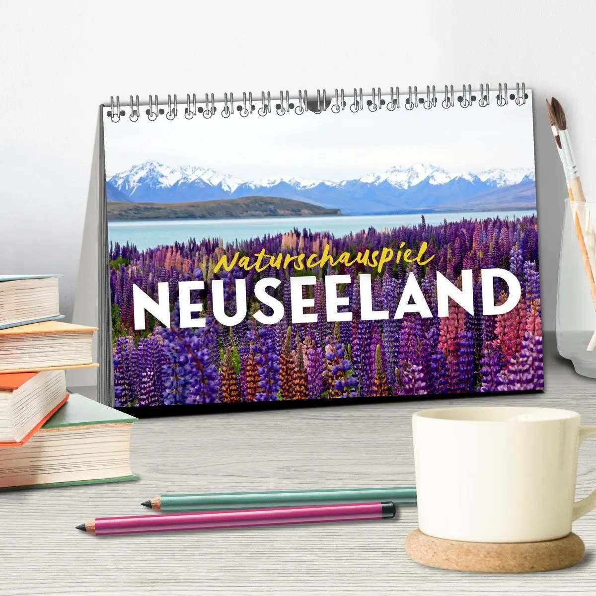 Bild: 9783457914489 | Naturschauspiel Neuseeland (Tischkalender 2026 DIN A5 quer),...