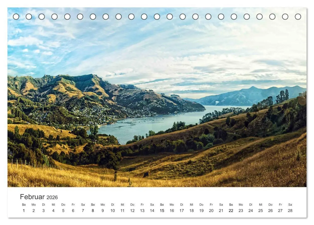 Bild: 9783457914489 | Naturschauspiel Neuseeland (Tischkalender 2026 DIN A5 quer),...