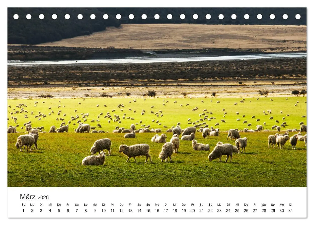 Bild: 9783457914489 | Naturschauspiel Neuseeland (Tischkalender 2026 DIN A5 quer),...