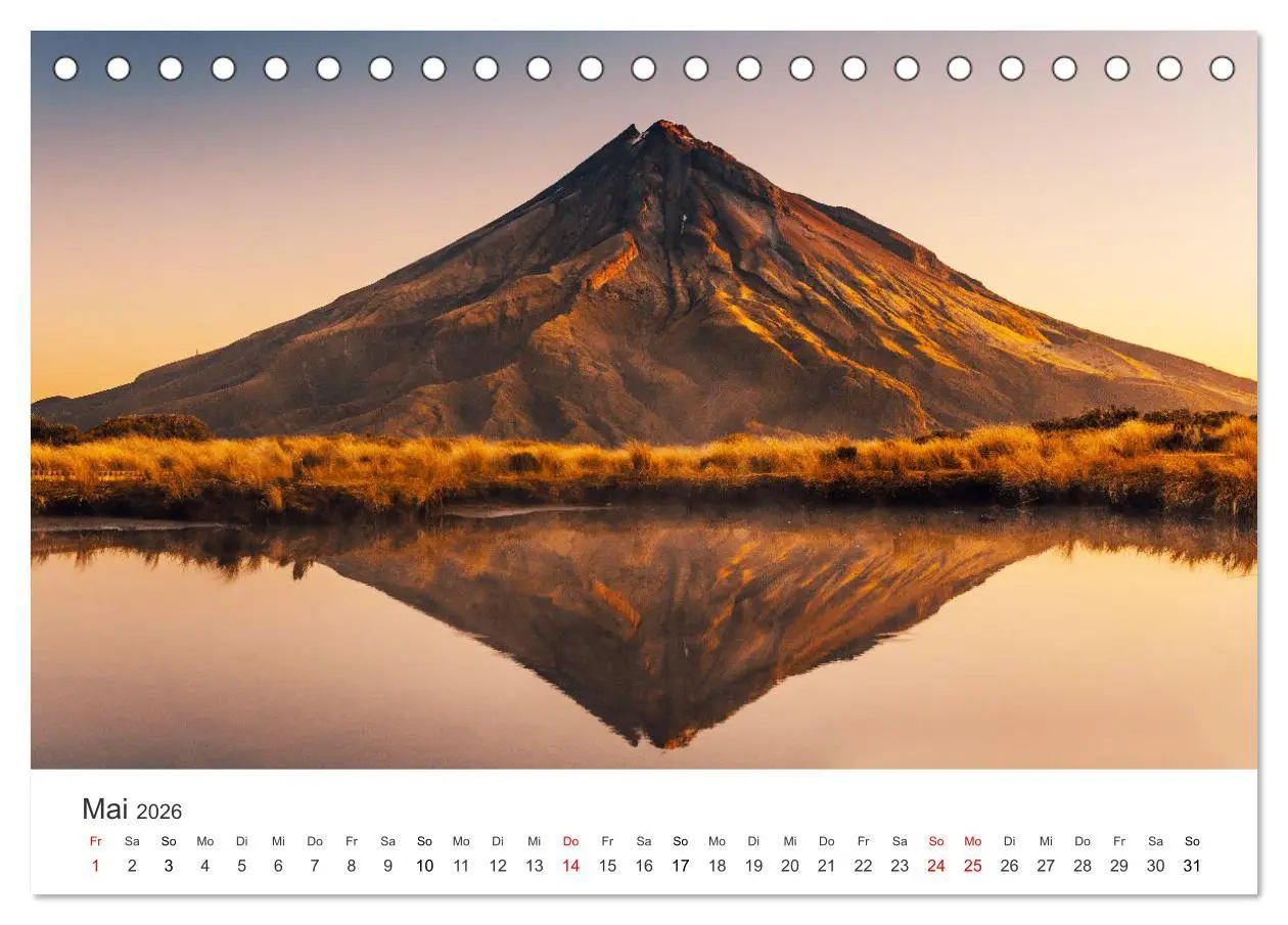 Bild: 9783457914489 | Naturschauspiel Neuseeland (Tischkalender 2026 DIN A5 quer),...