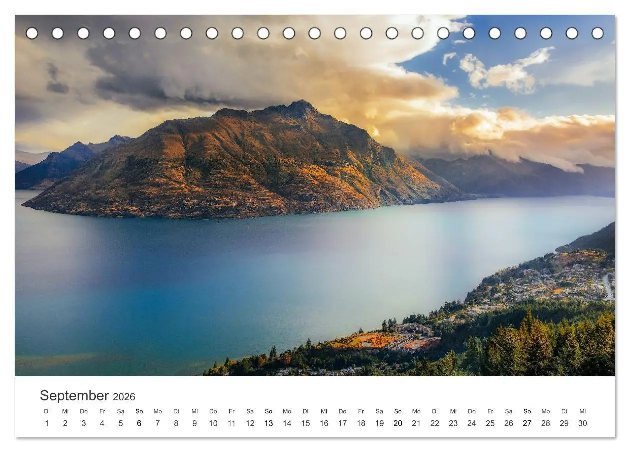 Bild: 9783457914489 | Naturschauspiel Neuseeland (Tischkalender 2026 DIN A5 quer),...