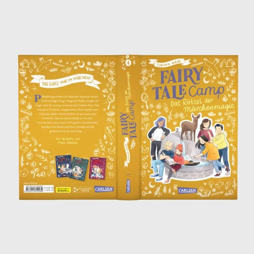 Bild: 9783551654489 | Fairy Tale Camp 4: Das Rätsel der Märchenmagie | Corinna Wieja | Buch