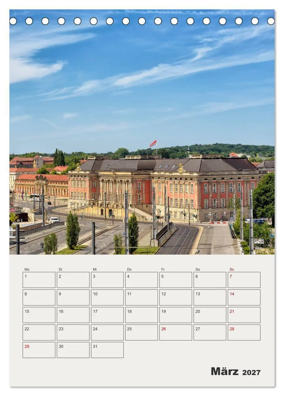 Bild: 9783569714489 | Potsdam in Farbe (Tischkalender 2027 DIN A5 hoch), CALVENDO...