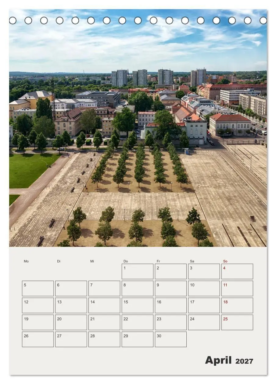 Bild: 9783569714489 | Potsdam in Farbe (Tischkalender 2027 DIN A5 hoch), CALVENDO...
