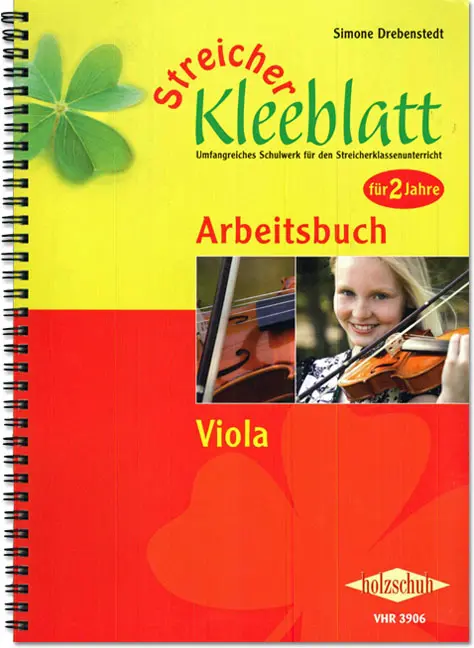 Cover: 9790201304489 | Streicher Kleeblatt, Arbeitsbuch | Simone Drebenstedt | Taschenbuch