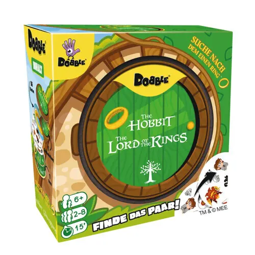 Cover: 3558380134589 | Dobble Der Herr der Ringe | Denis Blanchot (u. a.) | Spiel | ZYGD0053