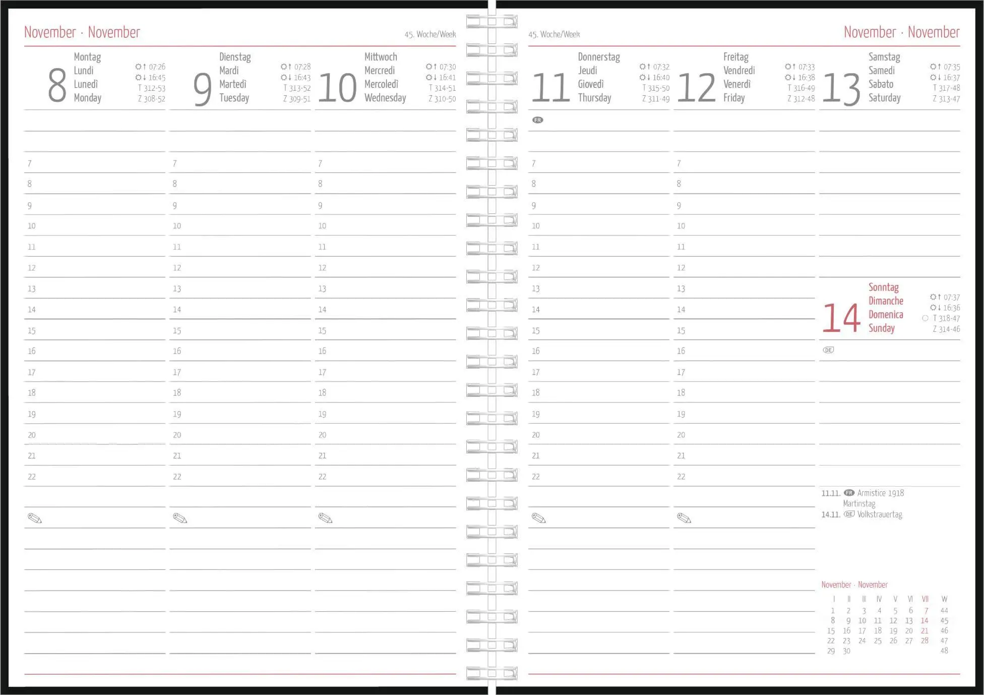 Bild: 4069095014589 | Wochenplaner Balacron schwarz A5 Ringbuch 2027 | KG | Taschenbuch