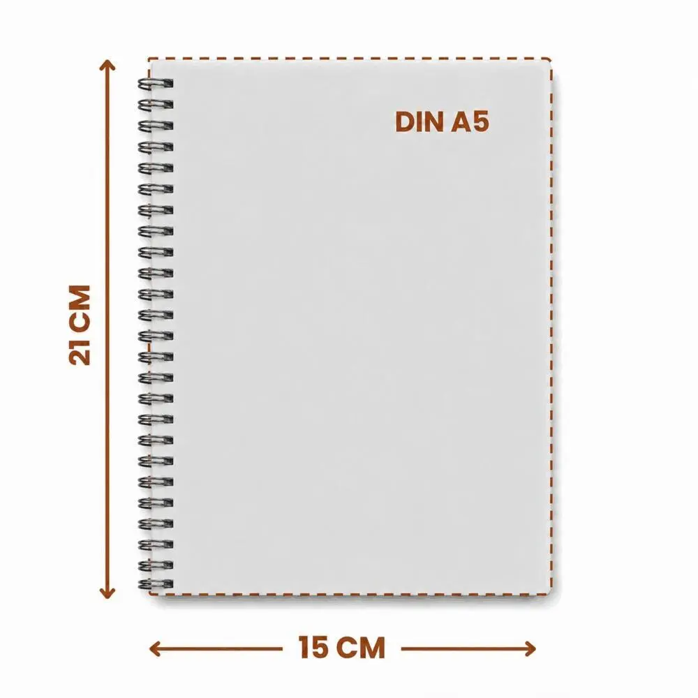 Bild: 4069095014589 | Wochenplaner Balacron schwarz A5 Ringbuch 2027 | Kalender | 128 S.