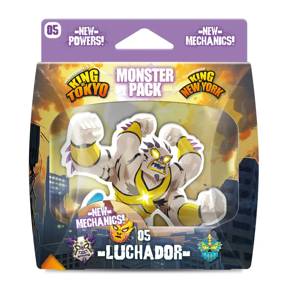 Cover: 4260071884589 | King of Tokyo - Monster Pack: Luchador | Richard Garfield | Spiel