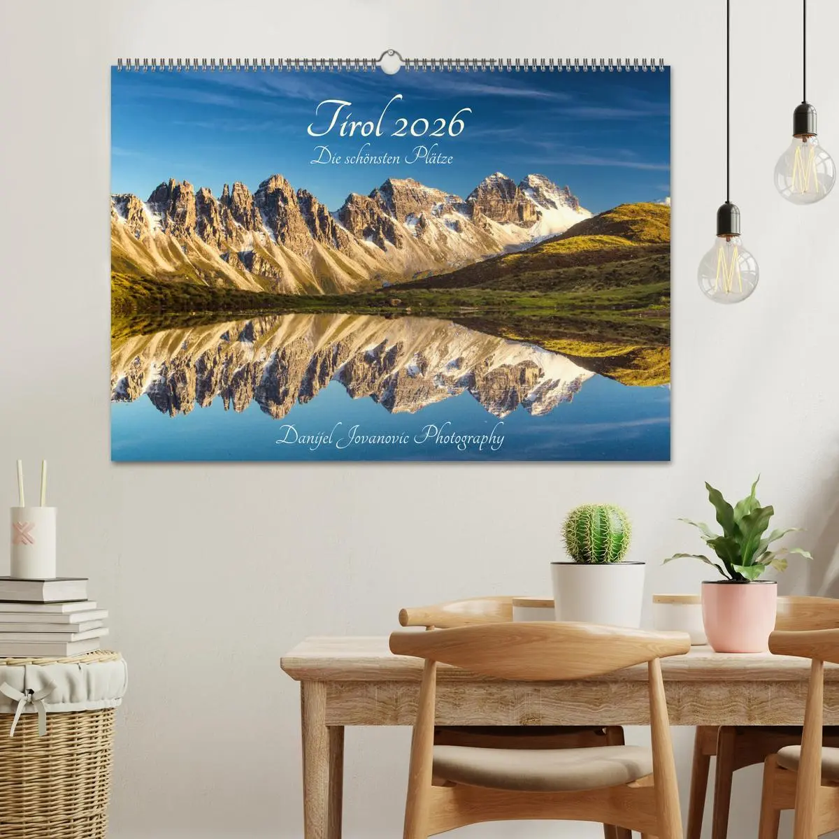 Bild: 9783457834589 | Tirol 2026 - die schönsten Plätze (Wandkalender 2026 DIN A2 quer),...