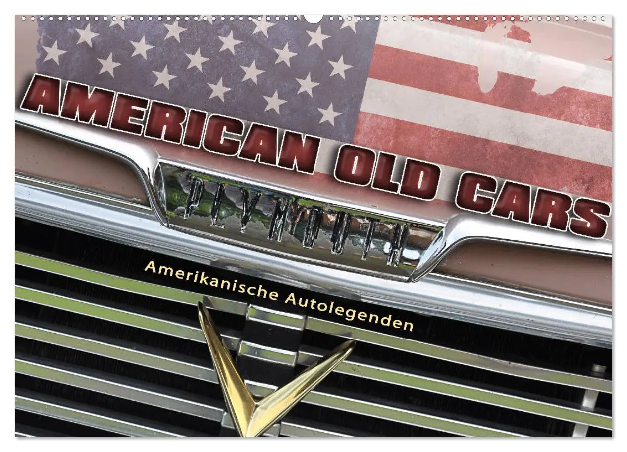 Cover: 9783457904589 | American Old Cars - Amerikanische Autolegenden (Wandkalender 2026...