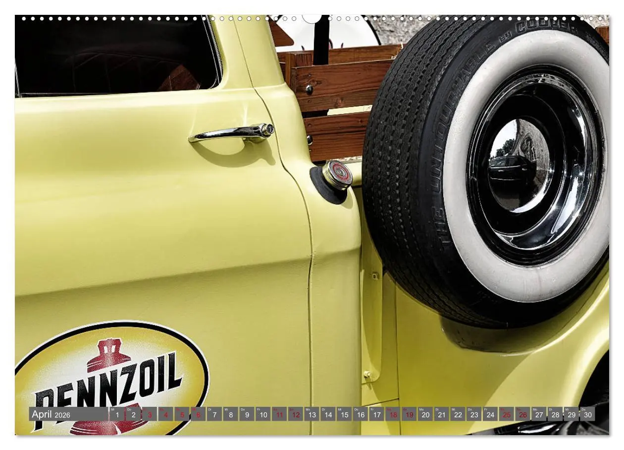 Bild: 9783457904589 | American Old Cars - Amerikanische Autolegenden (Wandkalender 2026...