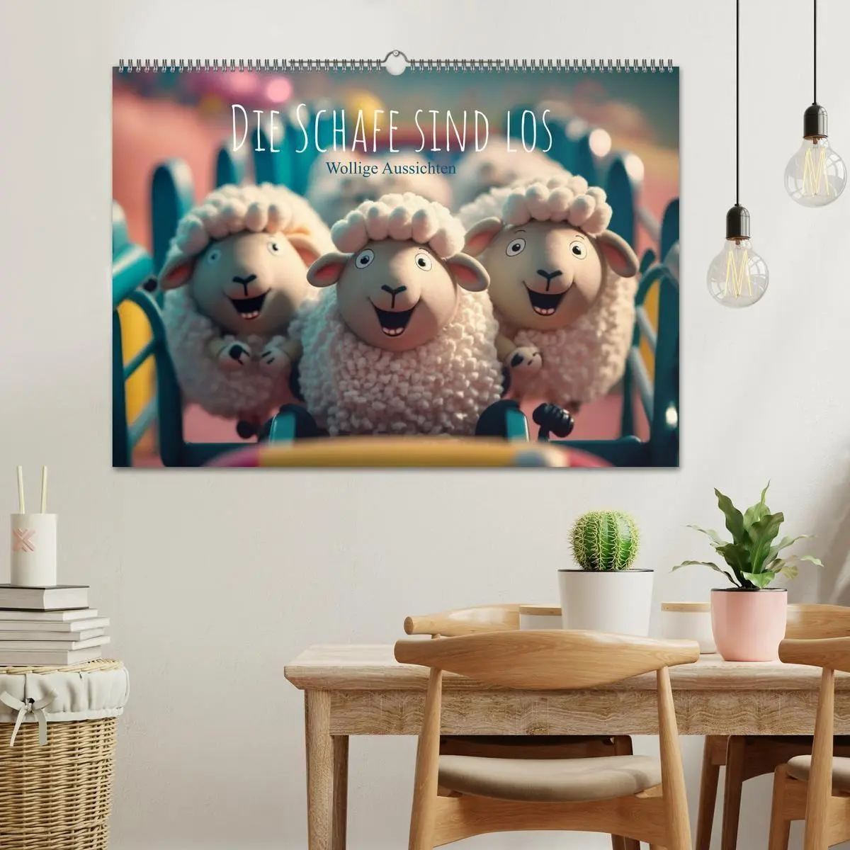 Bild: 9783569324589 | Die Schafe sind los Wollige Aussichten (Wandkalender 2027 DIN A2...