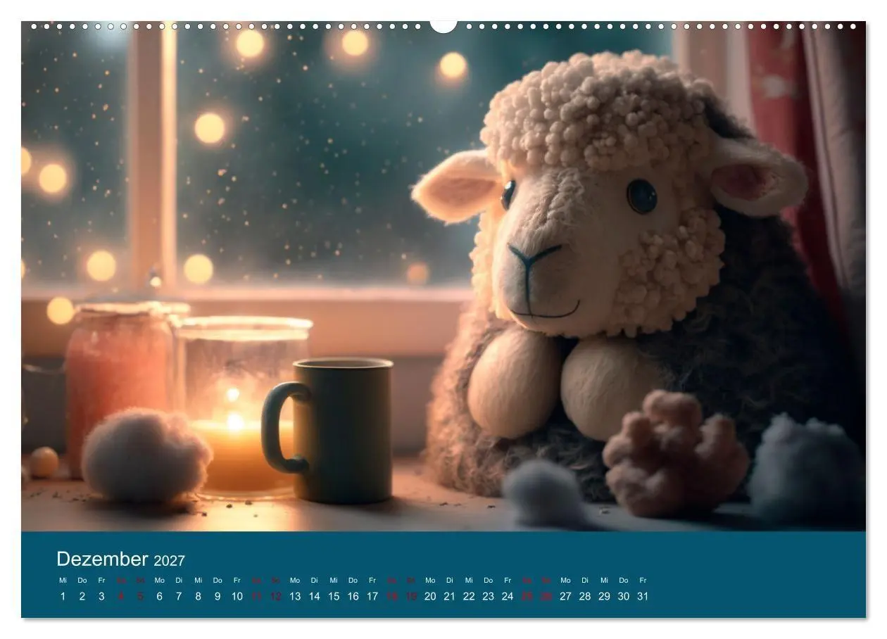 Bild: 9783569324589 | Die Schafe sind los Wollige Aussichten (Wandkalender 2027 DIN A2...