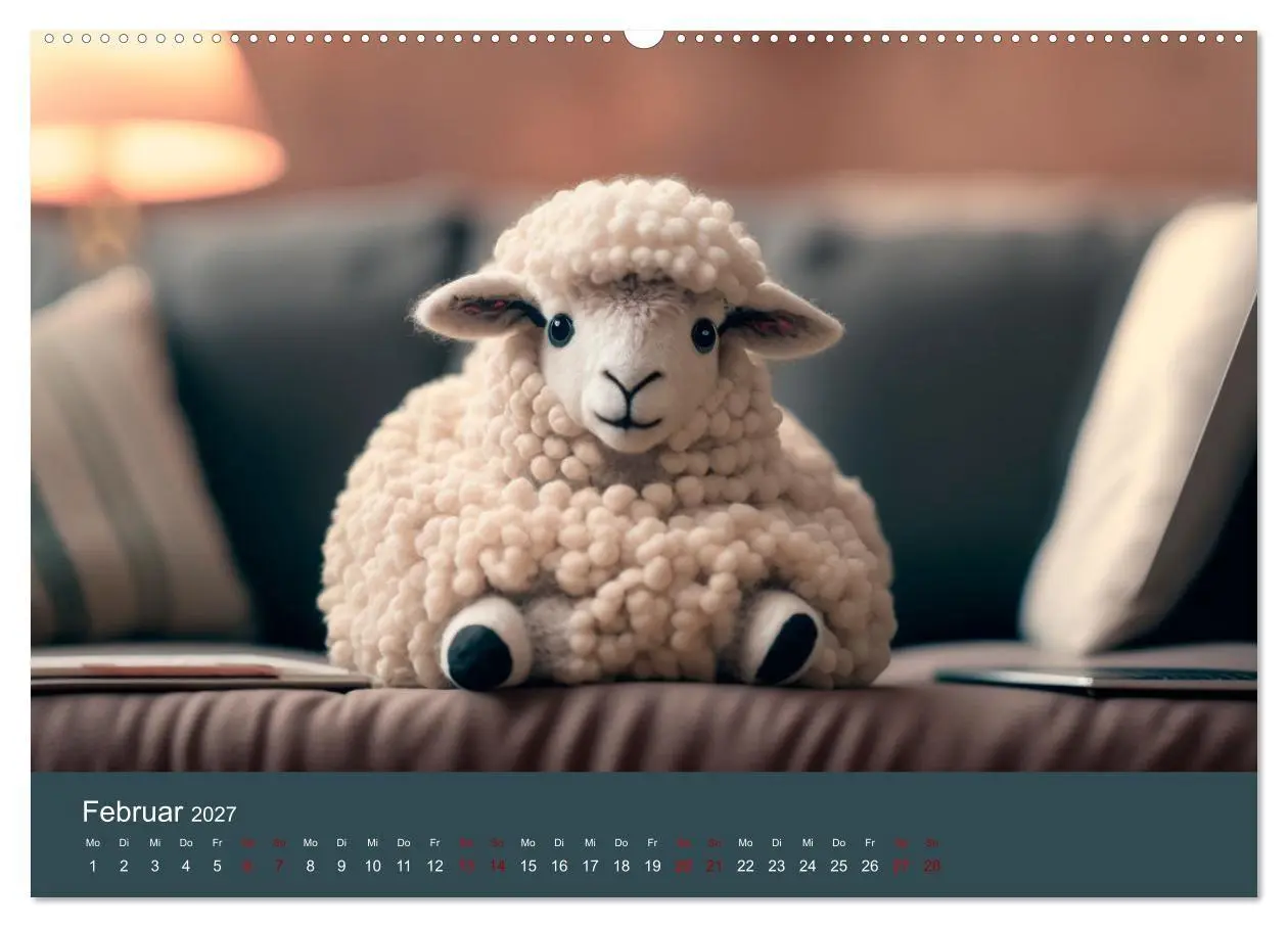 Bild: 9783569324589 | Die Schafe sind los Wollige Aussichten (Wandkalender 2027 DIN A2...