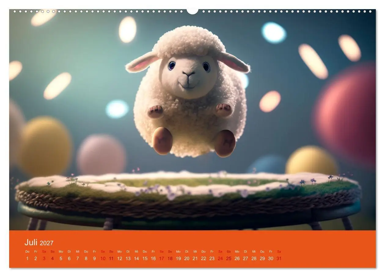 Bild: 9783569324589 | Die Schafe sind los Wollige Aussichten (Wandkalender 2027 DIN A2...