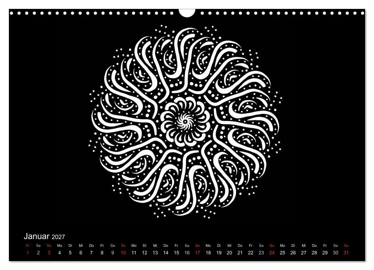 Bild: 9783569874589 | Entspannung und Ruhe durch Mandalas (Wandkalender 2027 DIN A3...