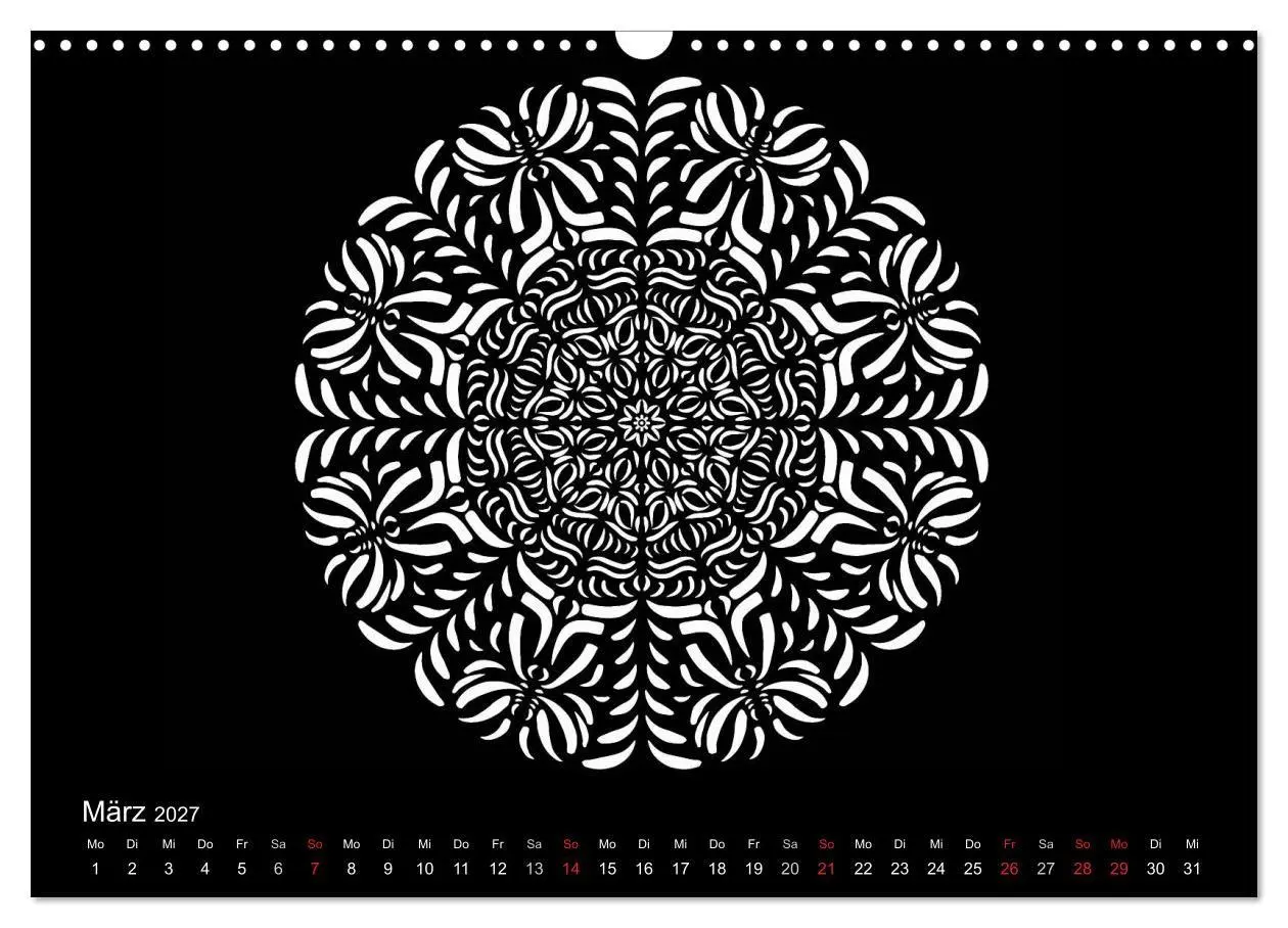 Bild: 9783569874589 | Entspannung und Ruhe durch Mandalas (Wandkalender 2027 DIN A3...