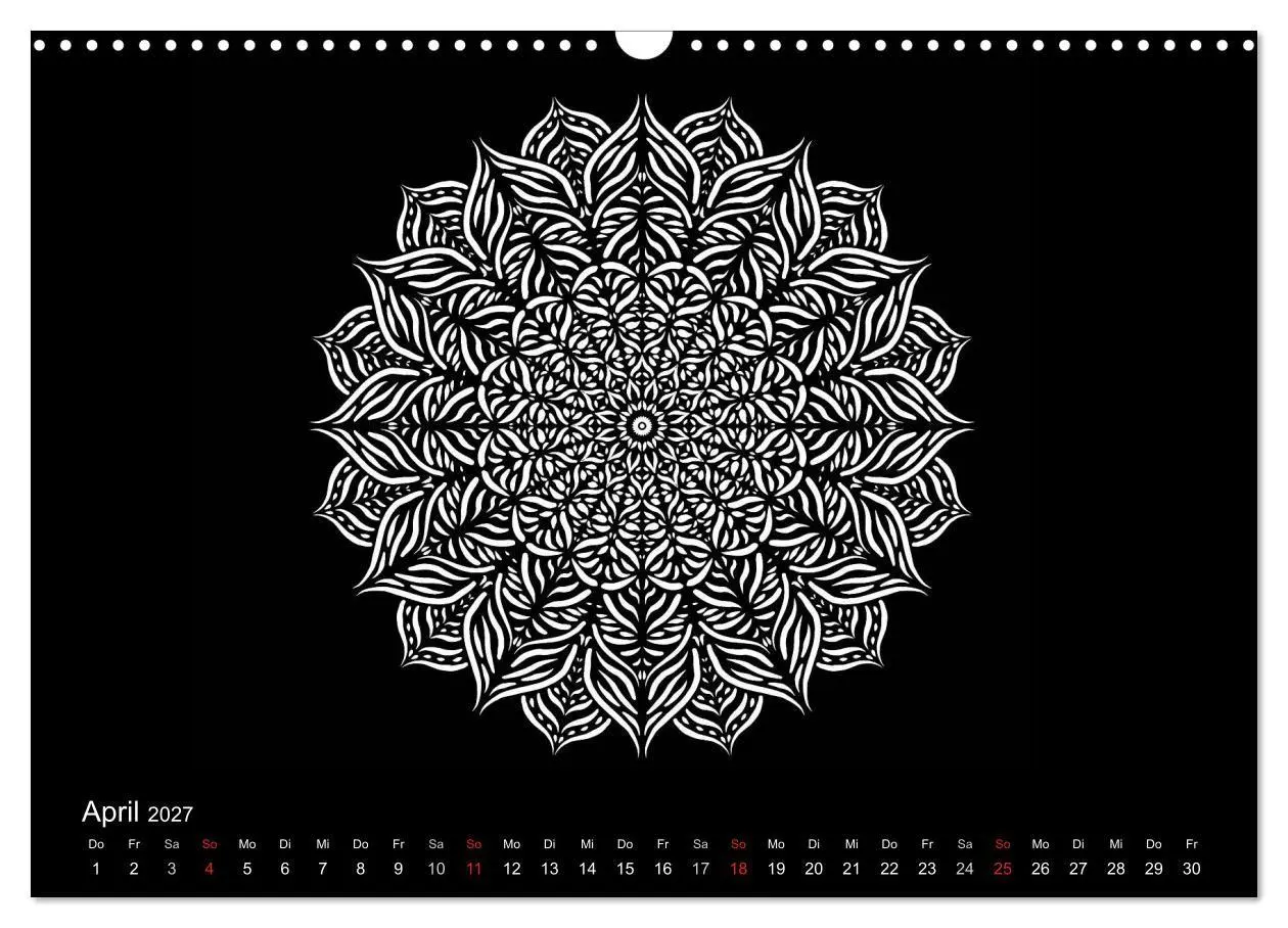 Bild: 9783569874589 | Entspannung und Ruhe durch Mandalas (Wandkalender 2027 DIN A3...