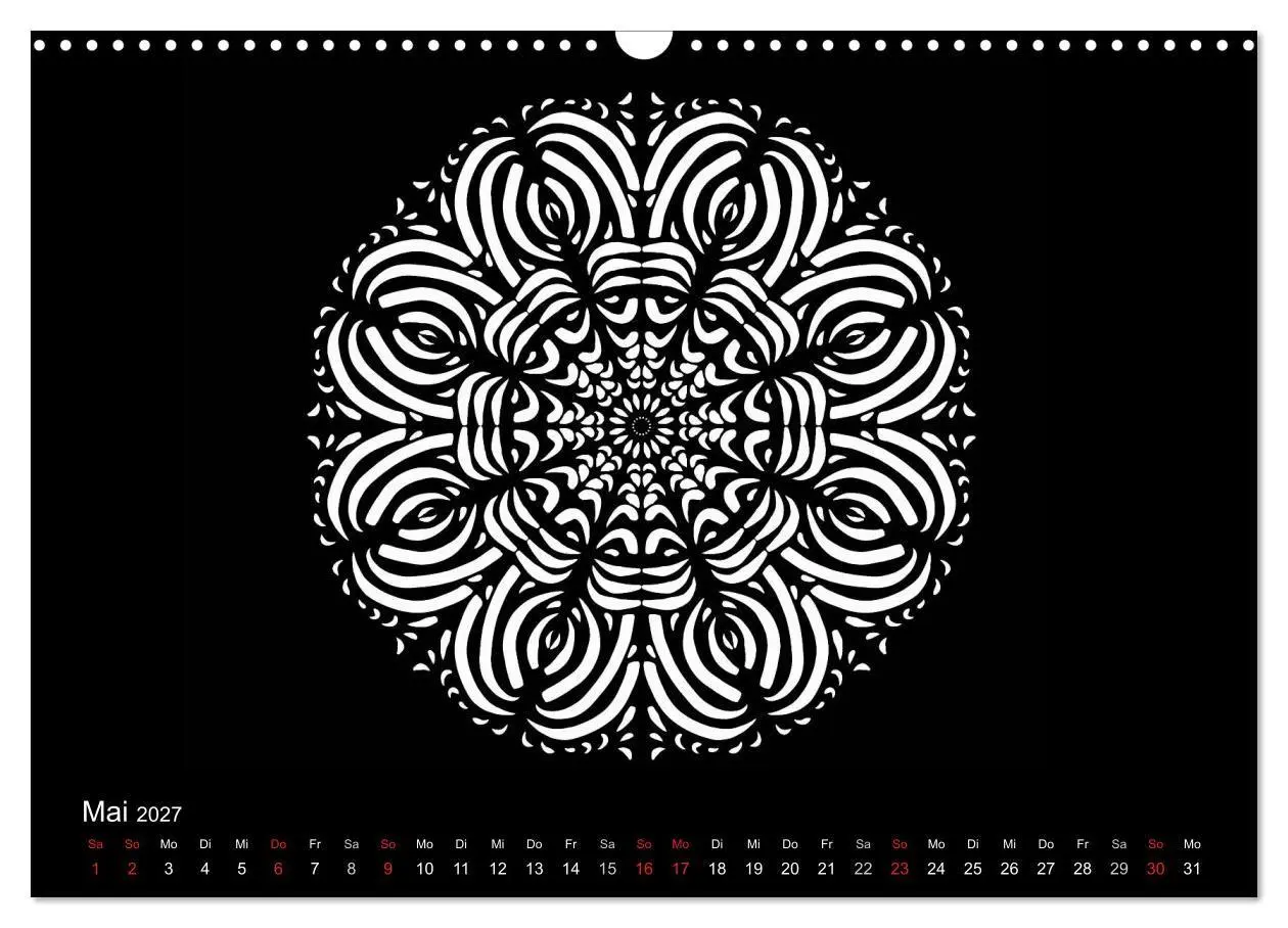 Bild: 9783569874589 | Entspannung und Ruhe durch Mandalas (Wandkalender 2027 DIN A3...