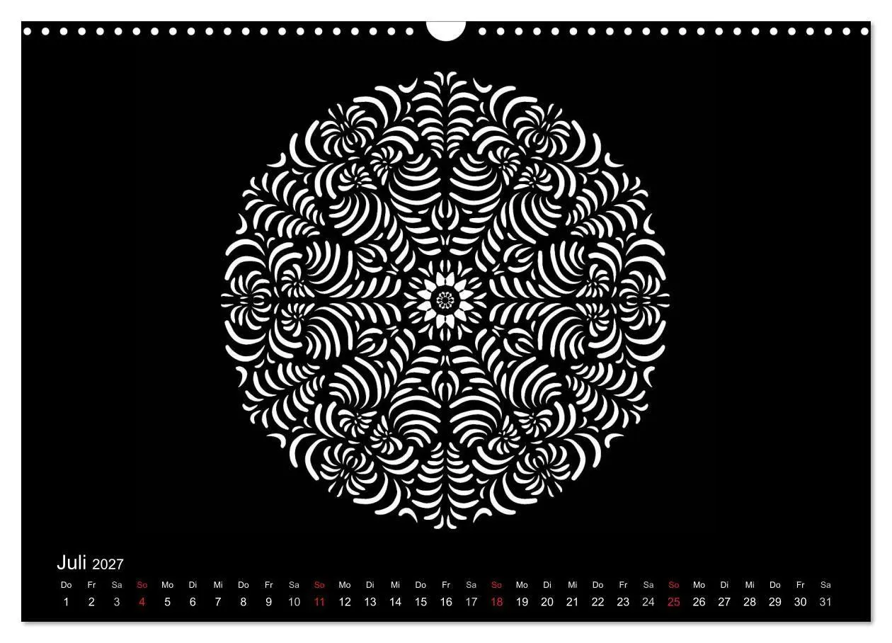 Bild: 9783569874589 | Entspannung und Ruhe durch Mandalas (Wandkalender 2027 DIN A3...