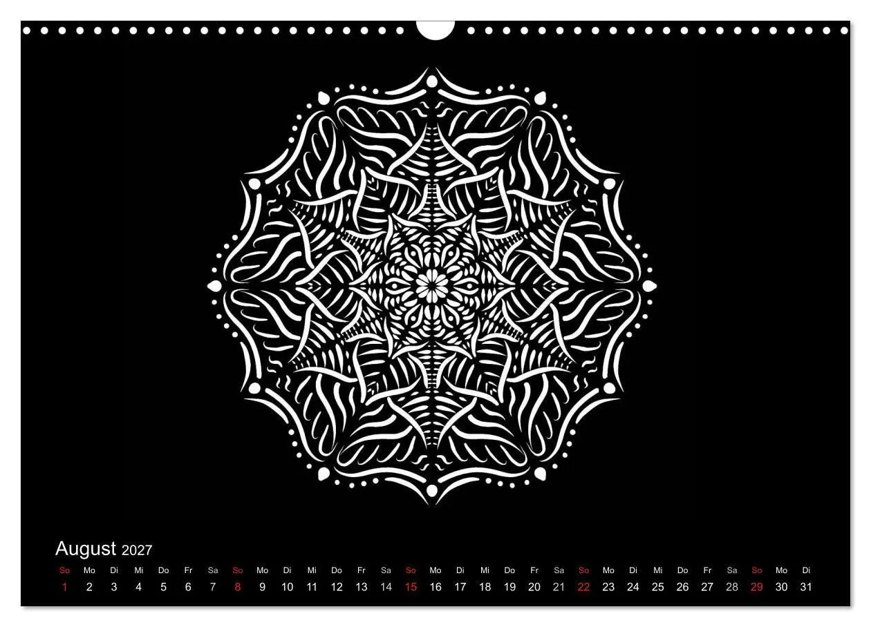 Bild: 9783569874589 | Entspannung und Ruhe durch Mandalas (Wandkalender 2027 DIN A3...