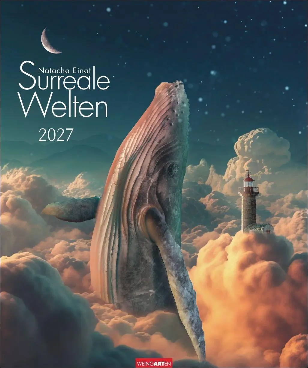 Cover: 9783839904589 | Surreale Welten Kalender 2027 | Natacha Einat | Kalender | 14 S.