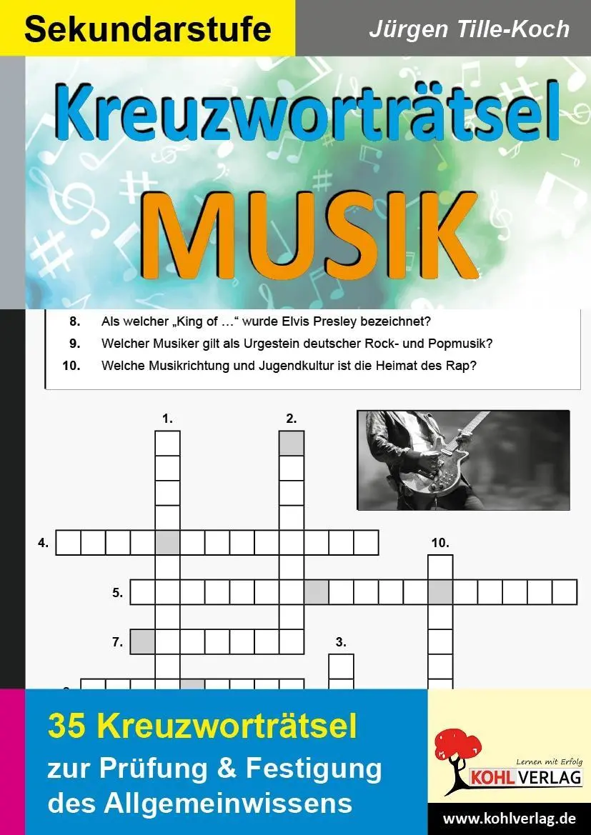 Cover: 9783866324589 | Kreuzworträtsel Musik | Jürgen Tille-Koch | Geheftet | Deutsch | 2013