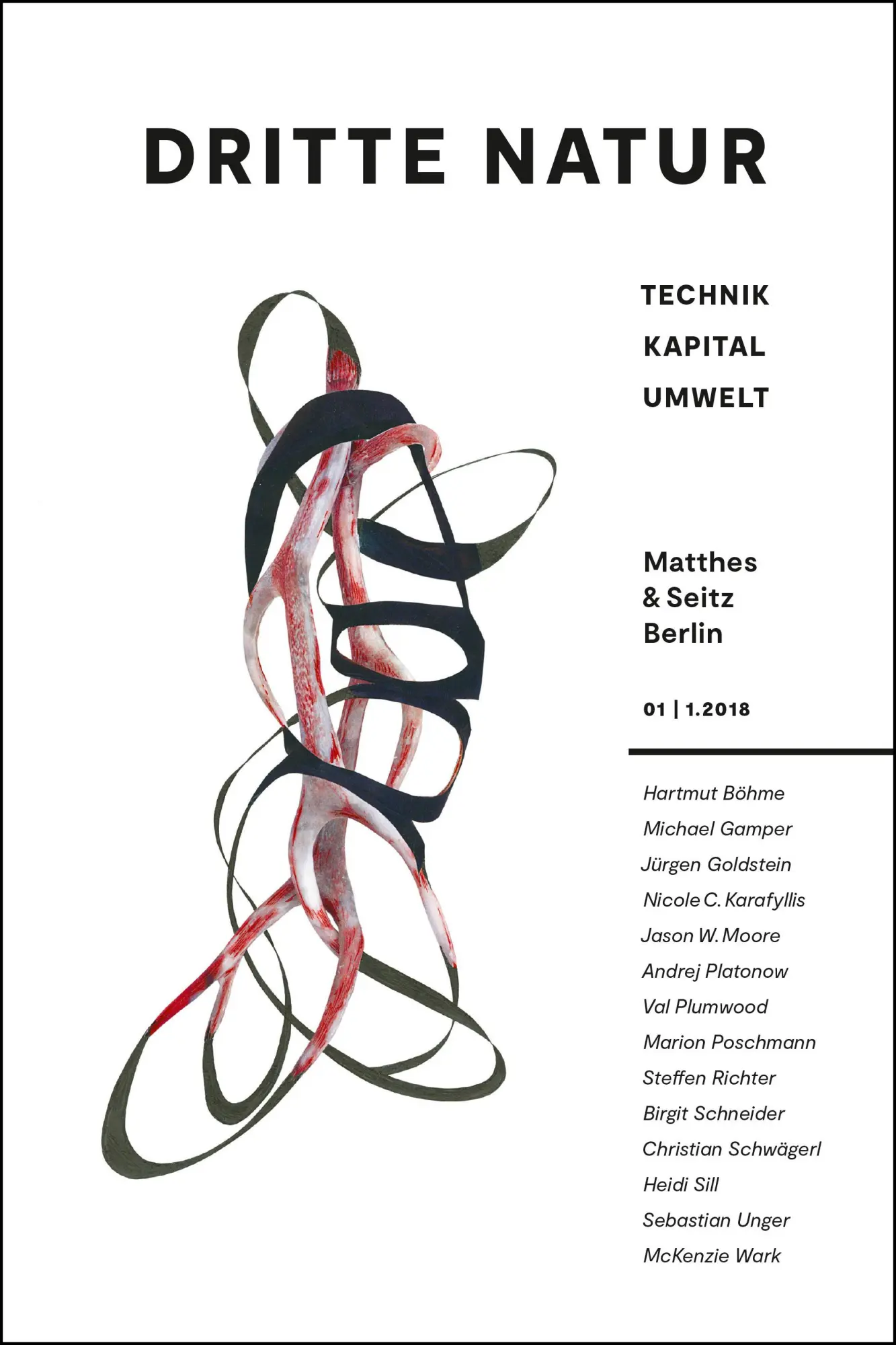 Cover: 9783957574589 | Dritte Natur 1 2018 | Technik Kapital Umwelt | Steffen Richter (u. a.)