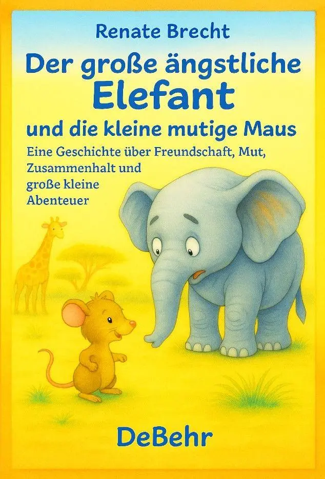 Cover: 9783987274589 | Der große ängstliche Elefant und die kleine mutige Maus - Eine...