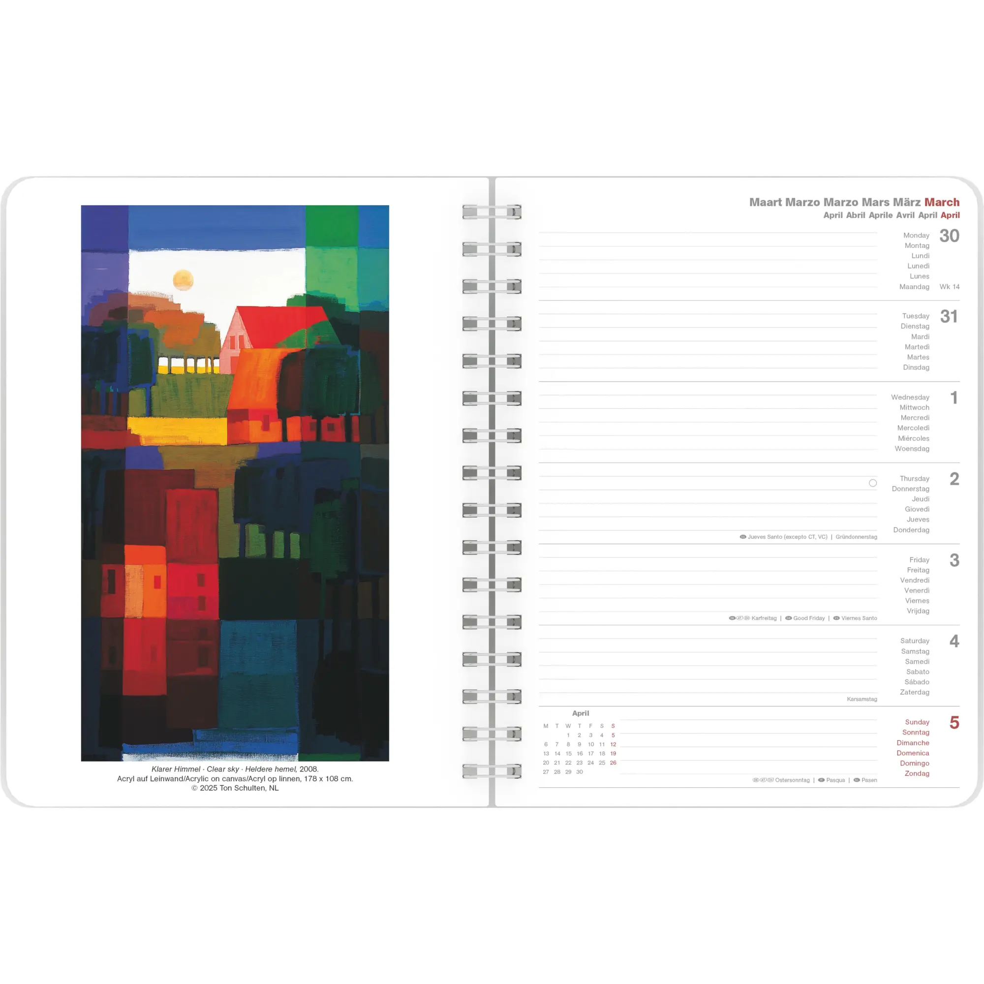 Bild: 4069095004689 | Ton Schulten 2026 - Diary - Buchkalender - Taschenkalender -...