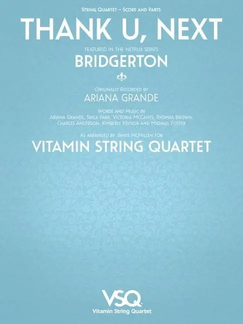 Cover: 9781705134689 | Thank U, Next - Featured in the Netflix Series Bridgerton for...