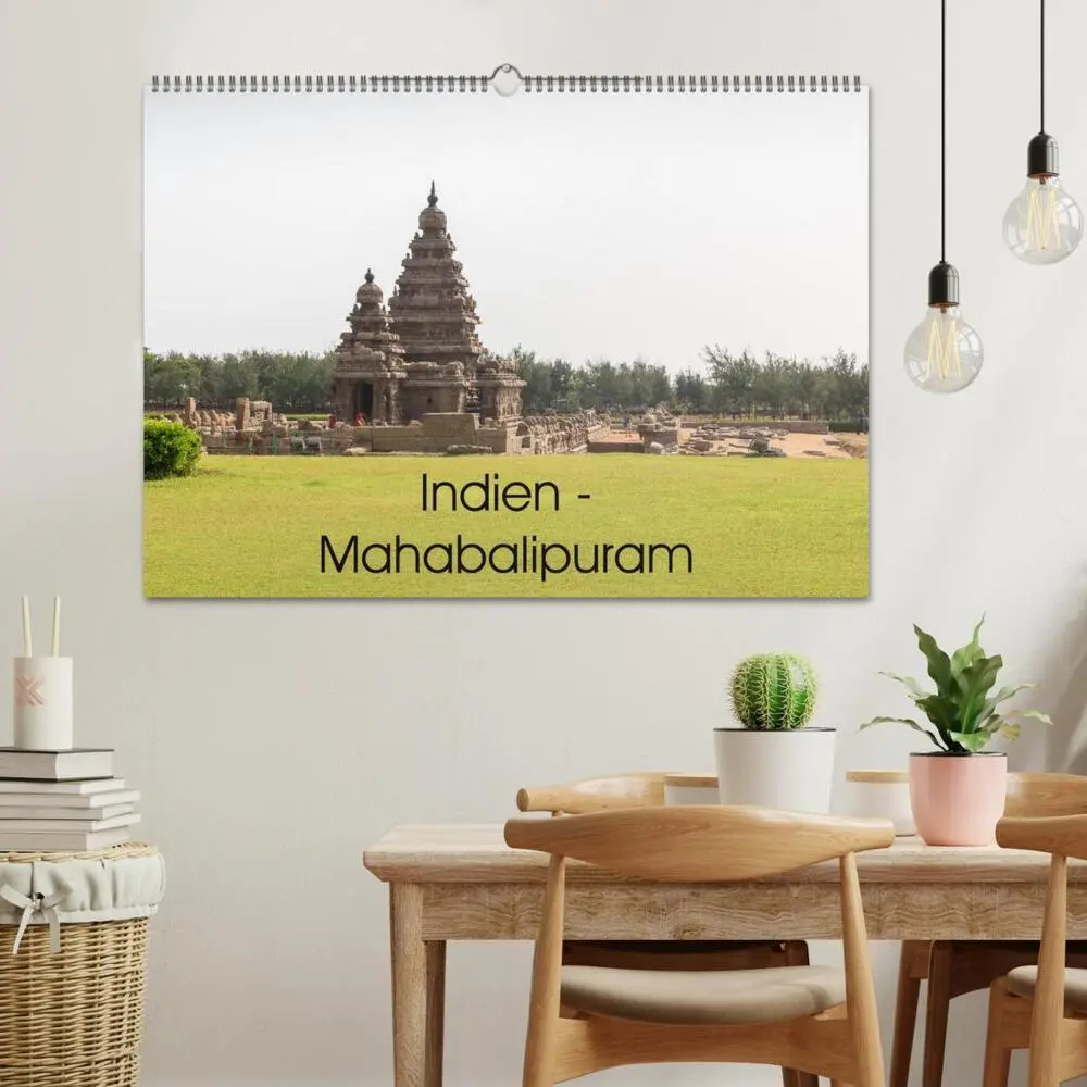 Bild: 9783435284689 | Indien - Mahabalipuram (Wandkalender 2025 DIN A2 quer), CALVENDO...