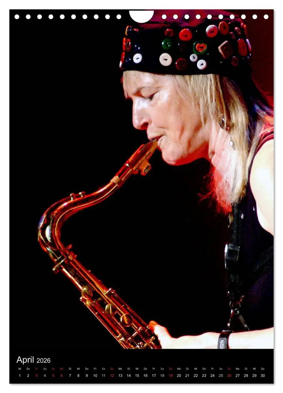 Bild: 9783516464689 | Jazz Frauen 2026 (Wandkalender 2026 DIN A4 hoch), CALVENDO...