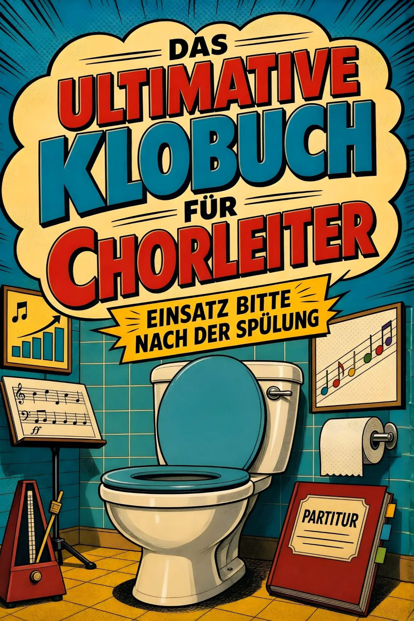 Cover: 9783696104689 | Das ultimative Klobuch für Chorleiter | Einsatz bitte nach der Spülung