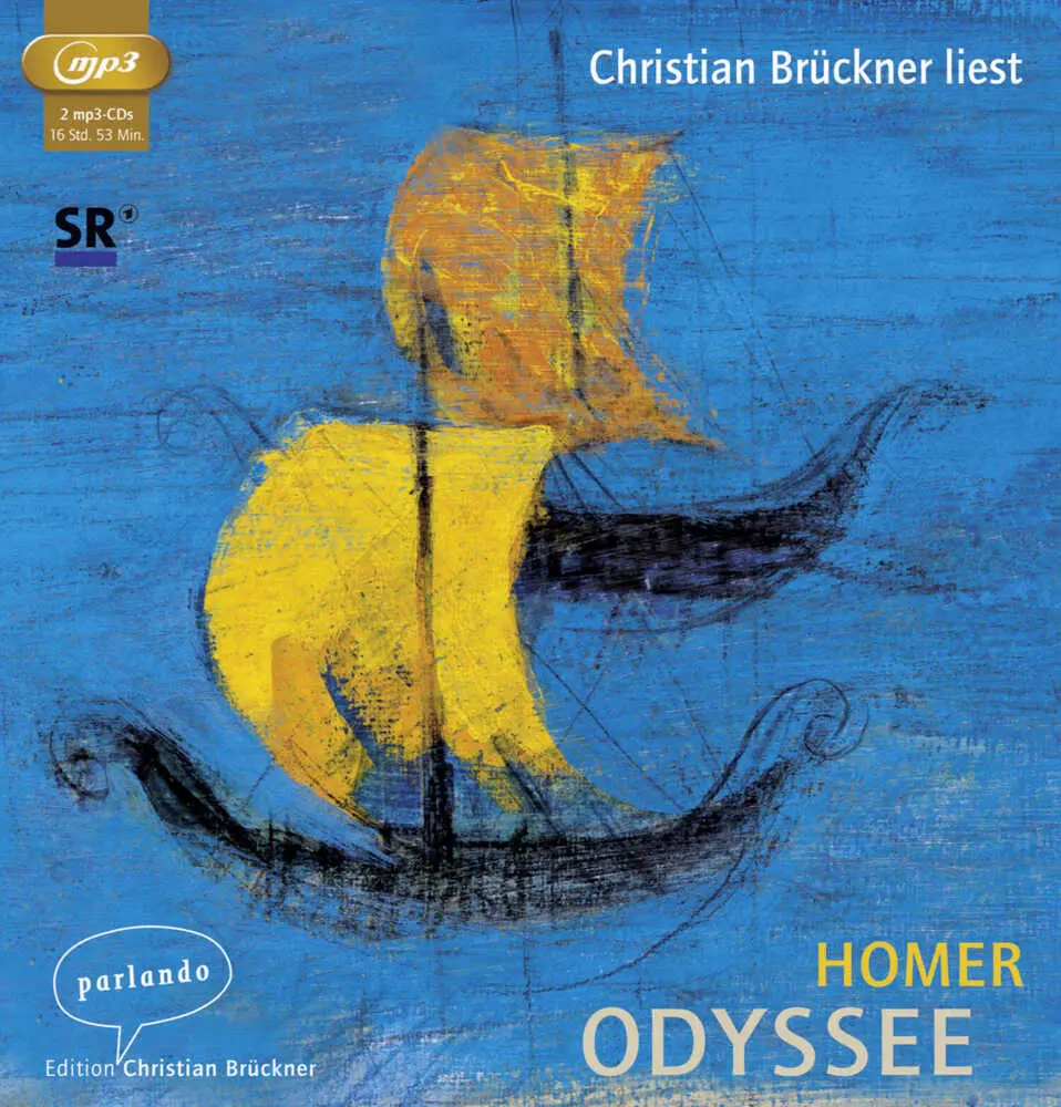 Cover: 9783941004689 | Odyssee | Homer | MP3 | 2 Audio-CDs | Deutsch | 2015 | Parlando