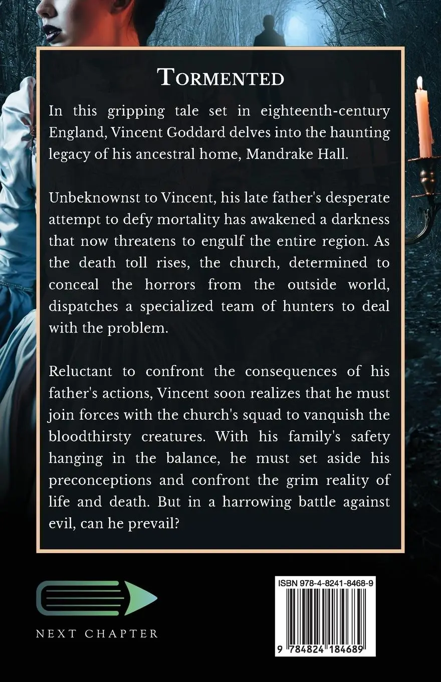 Rückseite: 9784824184689 | Tormented | A Gothic Tale of Vampires | Mark L'Estrange | Taschenbuch