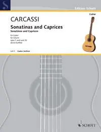 Cover: 9790001094689 | Sonatinen &amp; Capricen Opus 1/26 Git | Matteo Carcassi | Buch