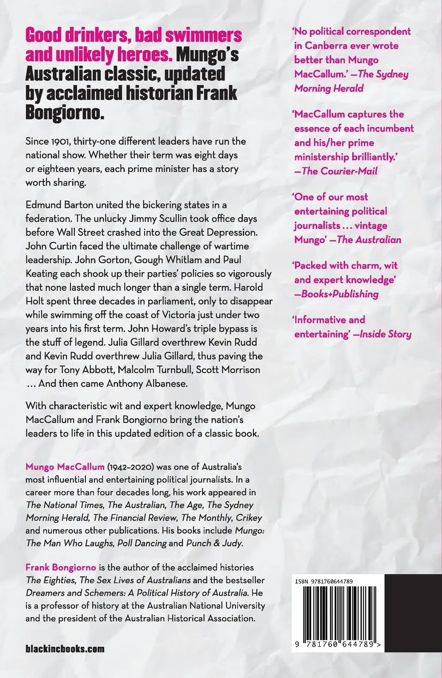 Rückseite: 9781760644789 | The Good, the Bad and the Unlikely | Mungo MacCallum (u. a.) | Buch