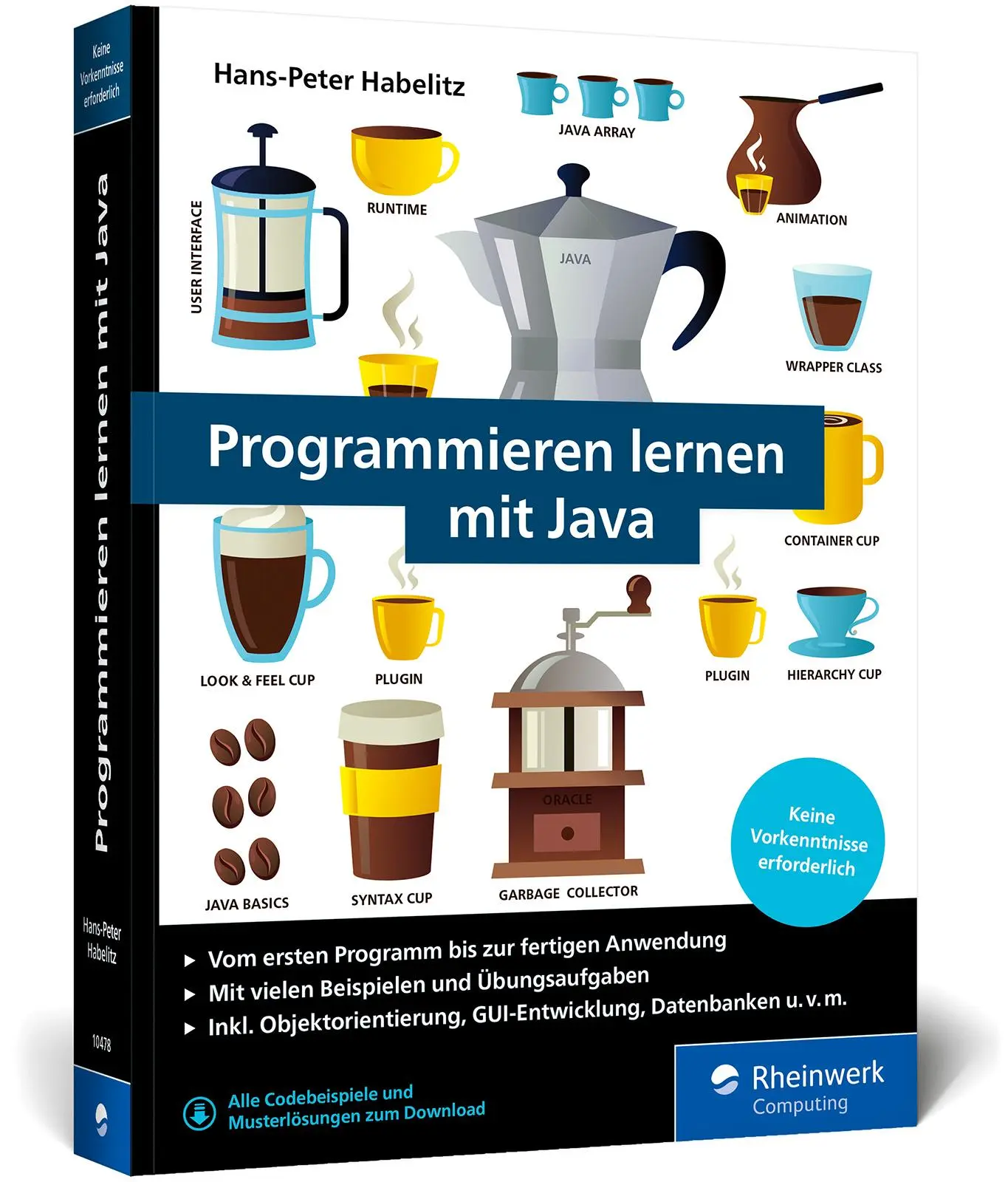 Cover: 9783367104789 | Programmieren lernen mit Java | Hans-Peter Habelitz | Taschenbuch