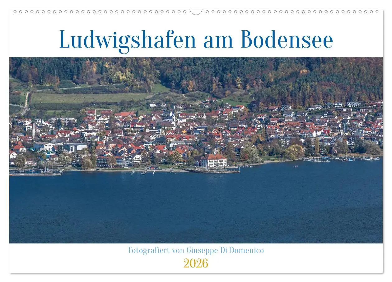 Cover: 9783457294789 | Ludwigshafen am Bodensee (Wandkalender 2026 DIN A2 quer), CALVENDO...