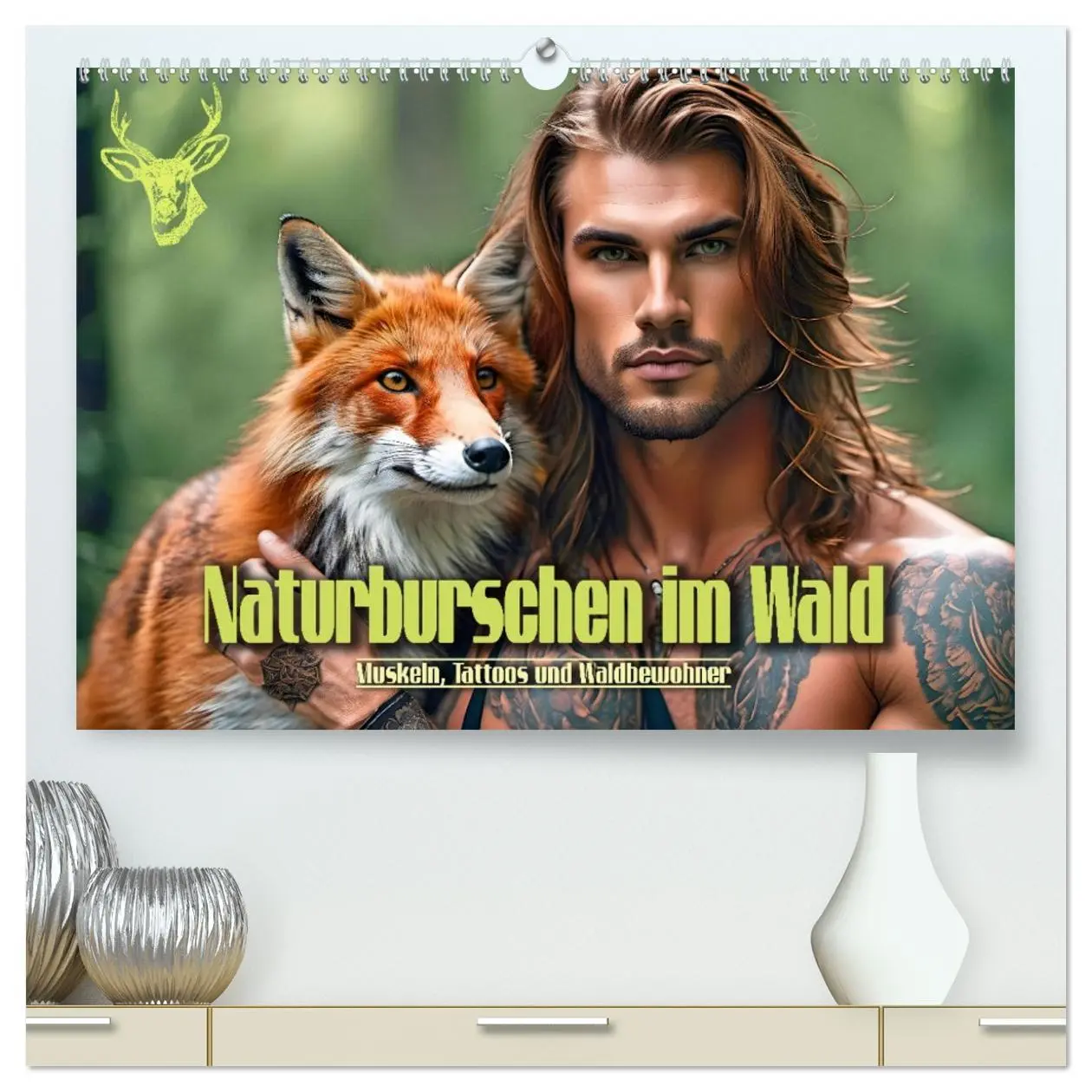 Cover: 9783457364789 | Naturburschen im Wald - Muskeln, Tattoos und Waldbewohner...