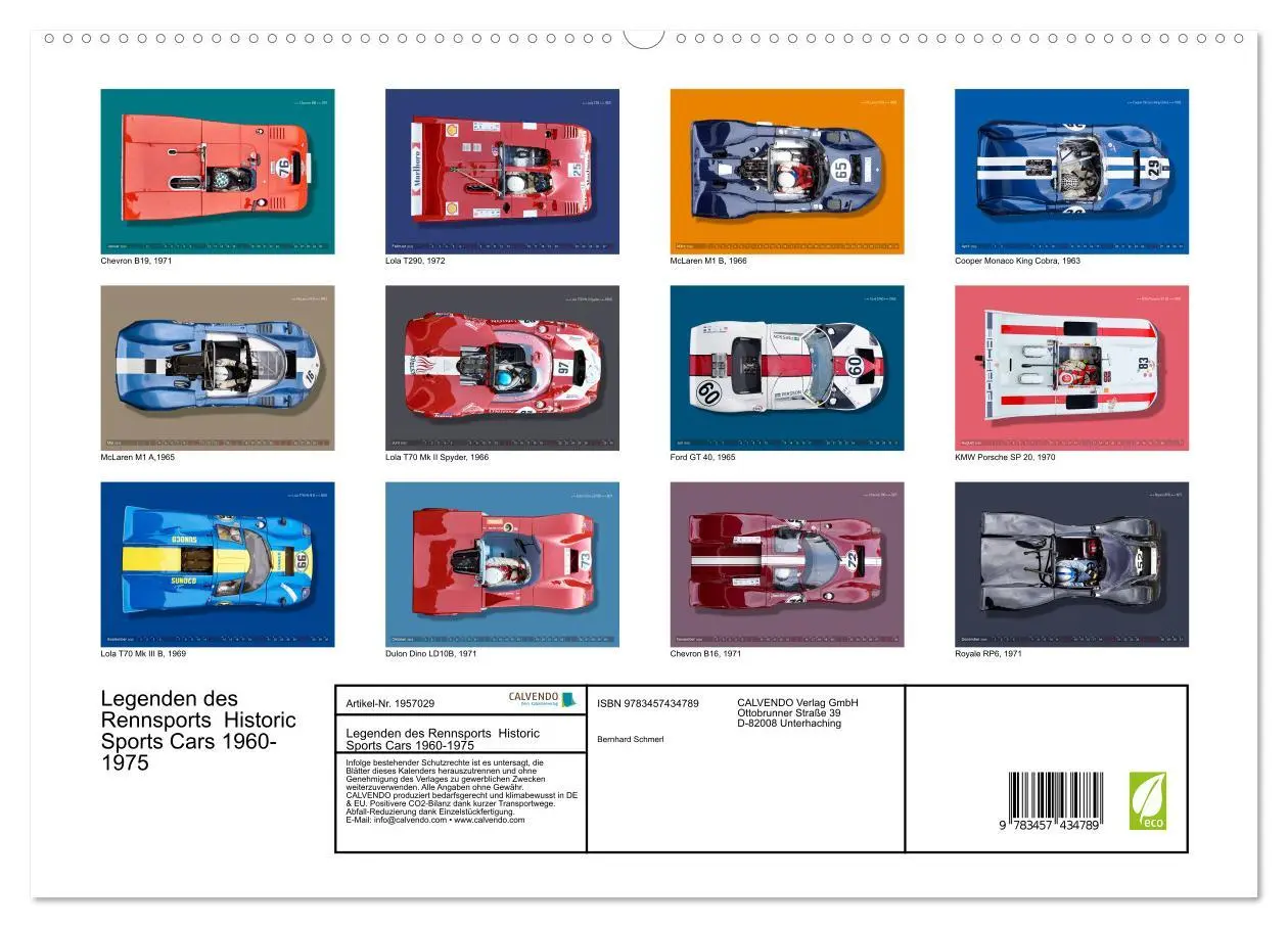 Bild: 9783457434789 | Legenden des Rennsports Historic Sports Cars 1960-1975...