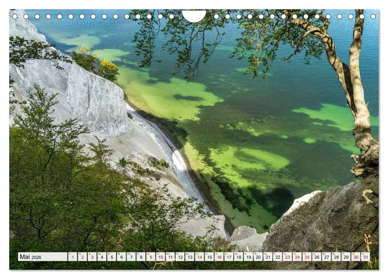Bild: 9783457674789 | Dänemark - Insel Mön (Wandkalender 2026 DIN A4 quer), CALVENDO...
